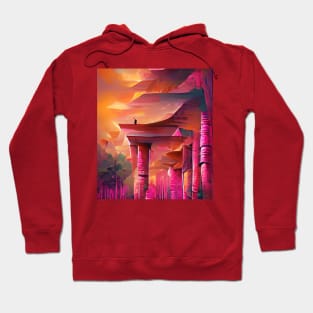 Temple of The Evening Sun Hoodie